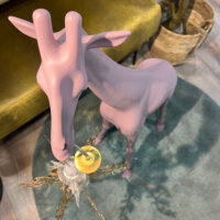 Giraffe in Love XS Rosa - Imagen 4